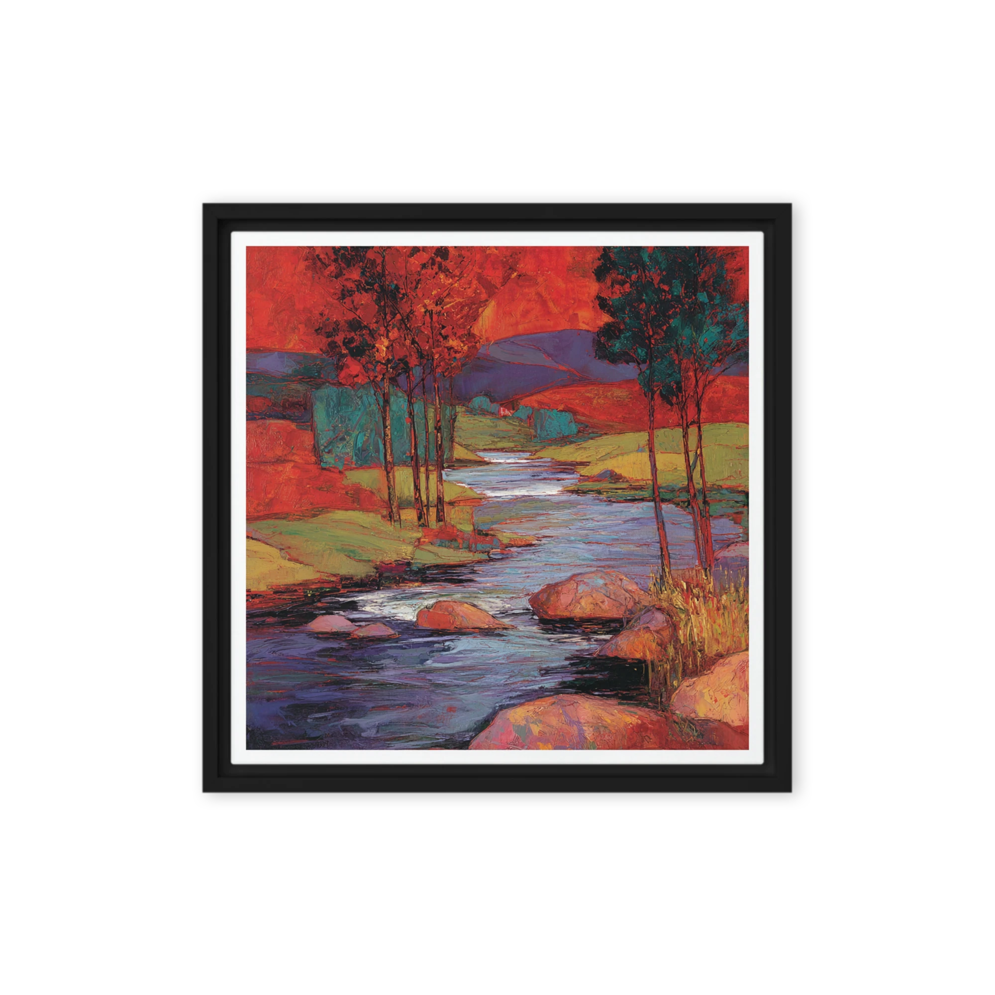 River of Fiery Hues