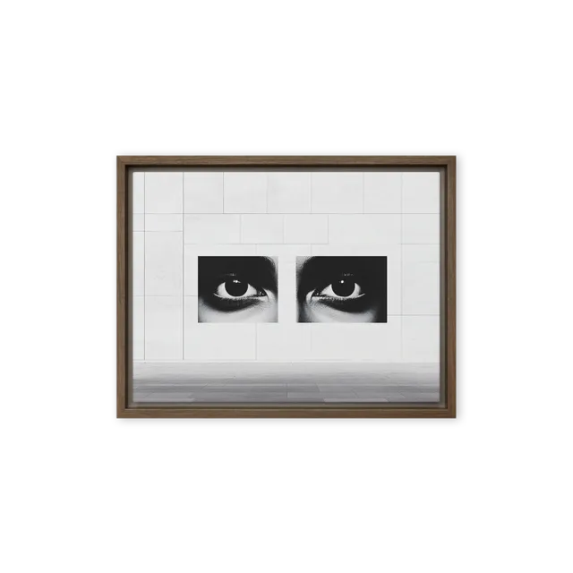 The Gaze Diptych | Art Print