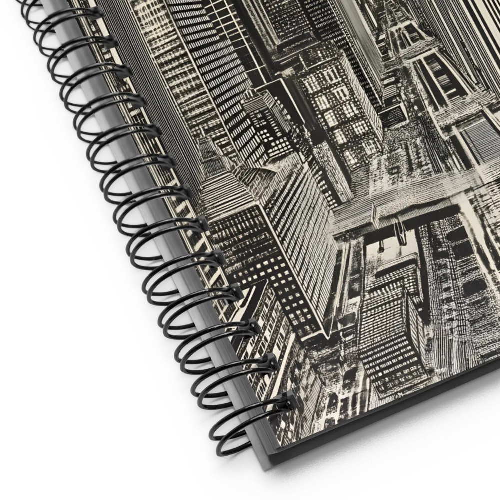 Urban Optical Illusion 
 Spiral Notebook | 140 pages