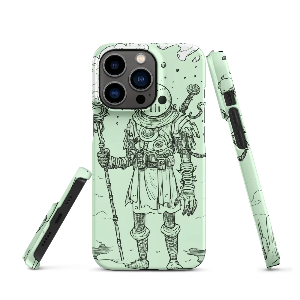 Surreal Fantasy Robot Illustration | Phone Case