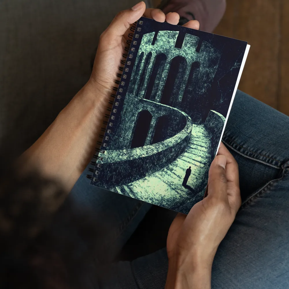 The Winding Ascent 
 Spiral Notebook | 140 pages
