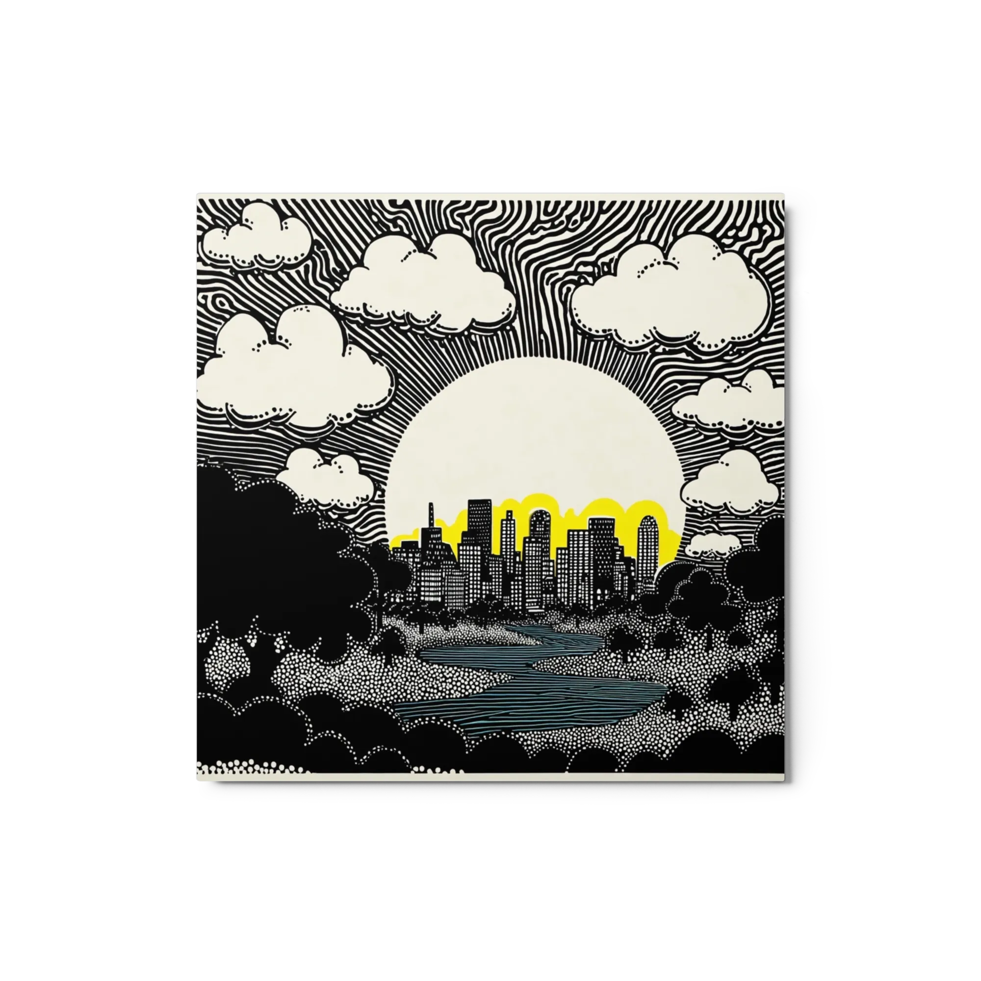 Graphic City Skyline