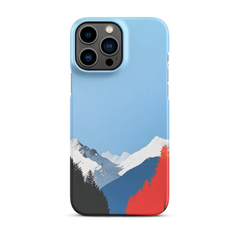 Minimalist Mountain Landscape | Phone Case