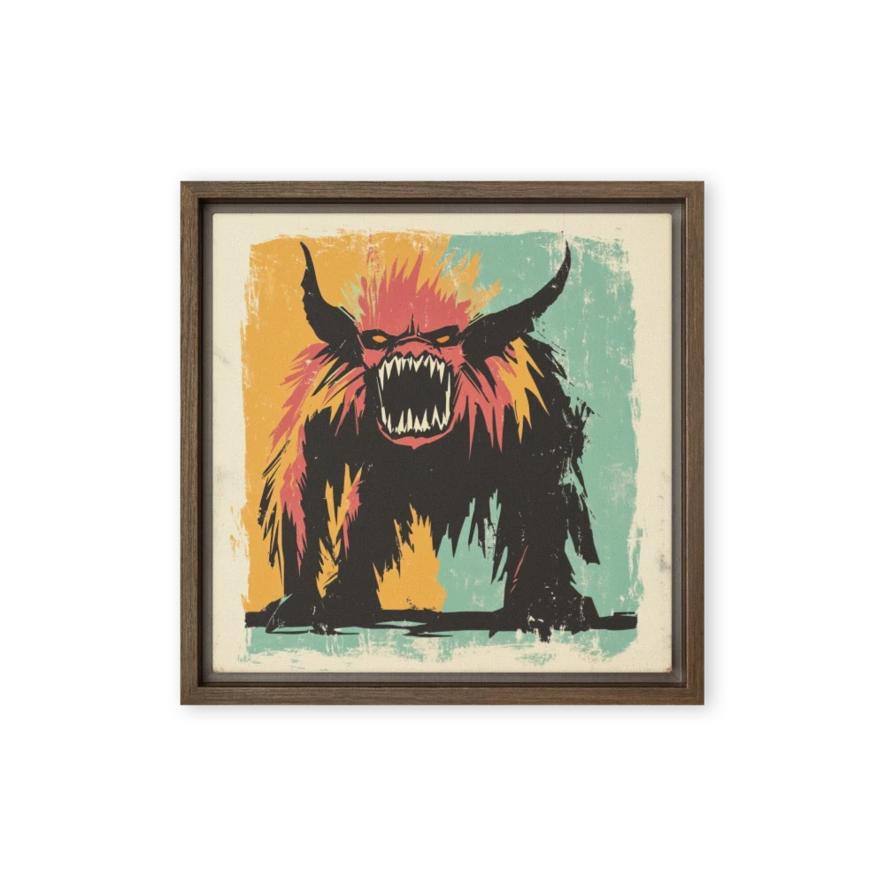 Fierce Monster Illustration
