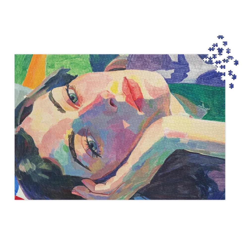 Post-Impressionist Portrait of a Woman
