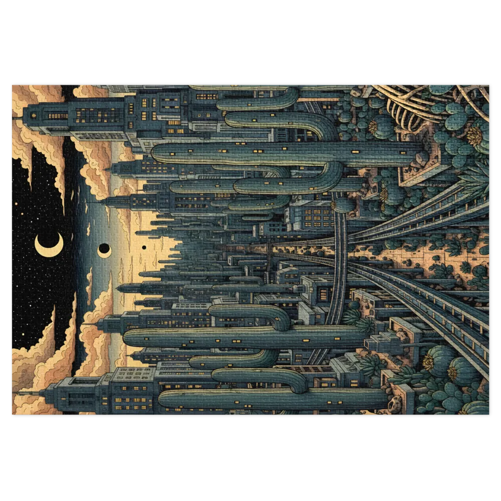 Cactus Metropolis | Jigsaw Puzzles