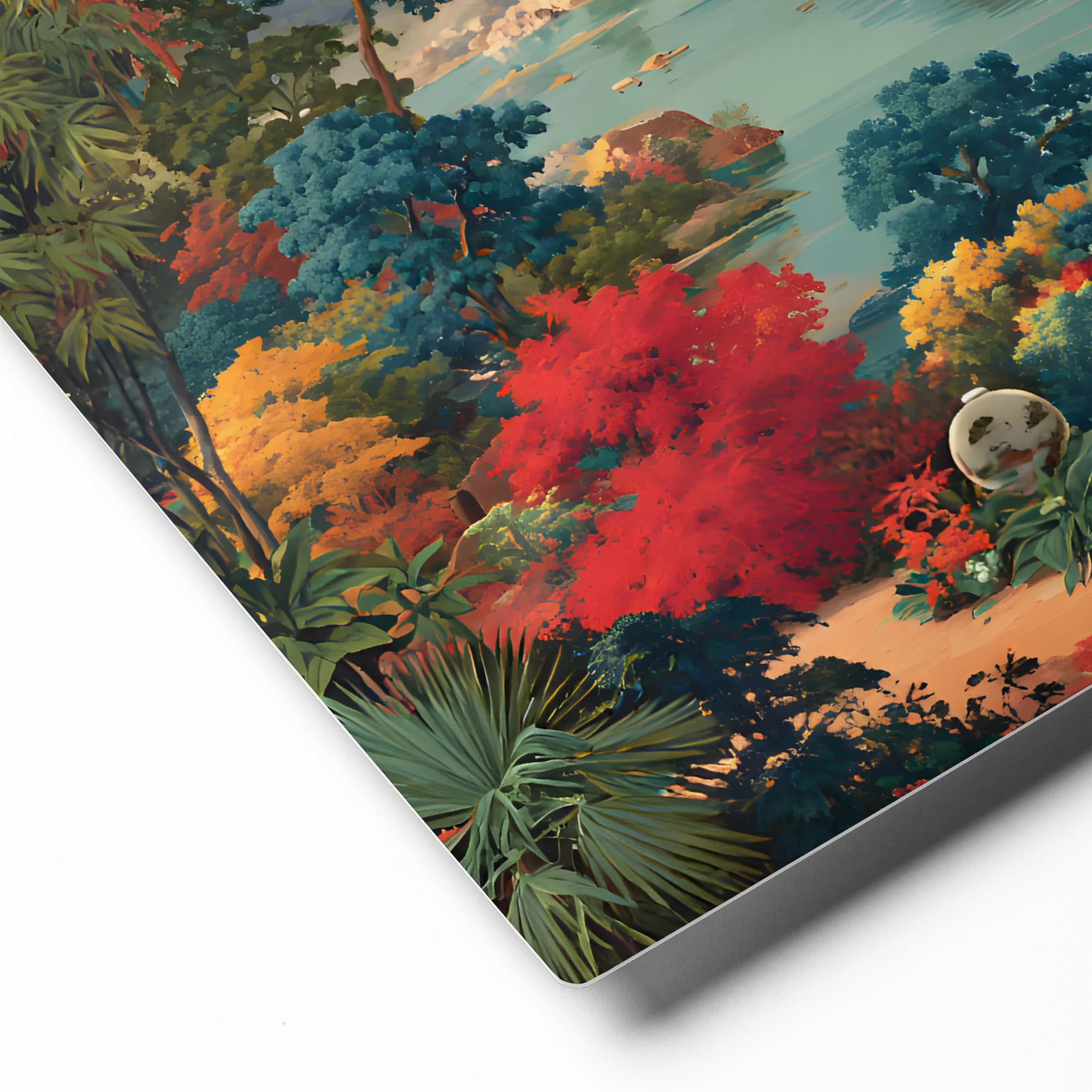 Arcadian Bridge 
 Canvas | 10″x 10″