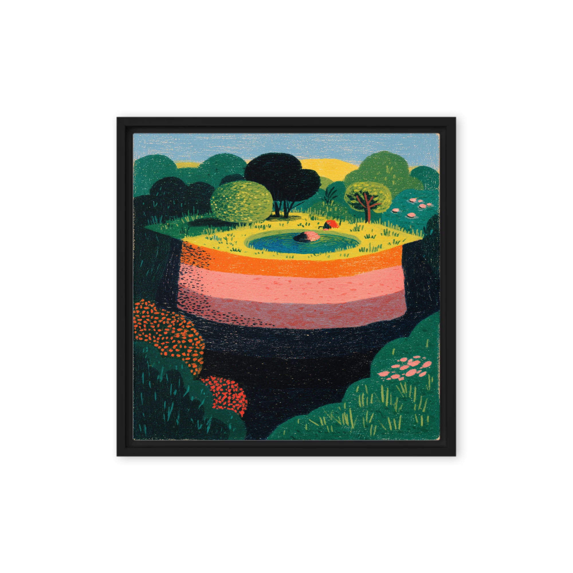 The Layered Oasis