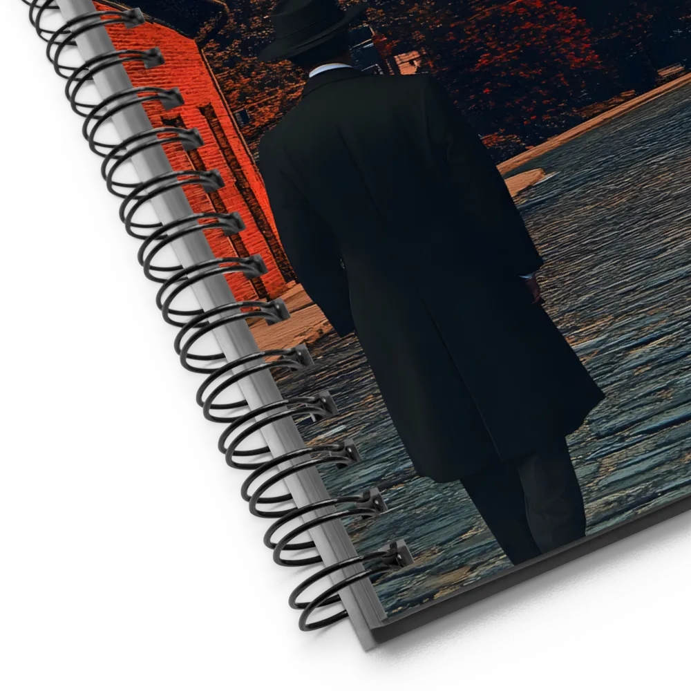 The Ominous Path 
 Spiral Notebook | 140 pages