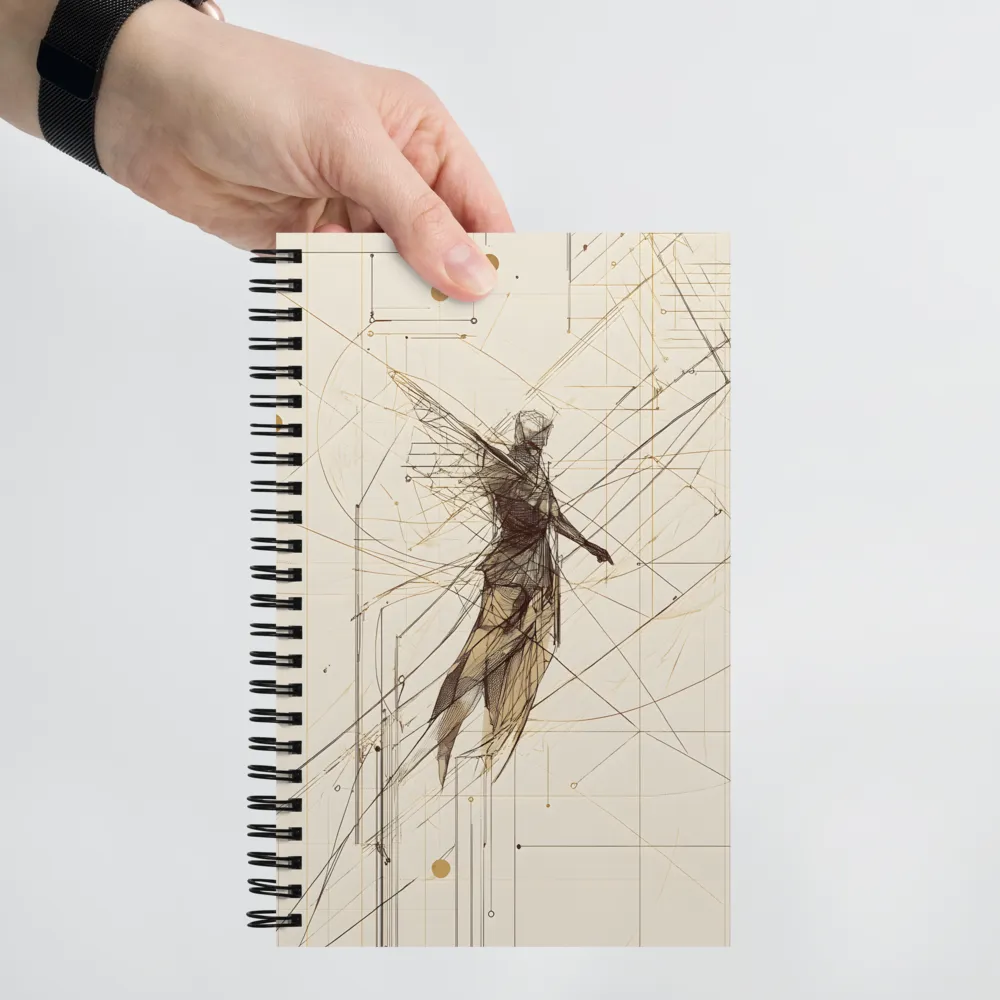Blueprint of Flight 
 Spiral Notebook | 140 pages