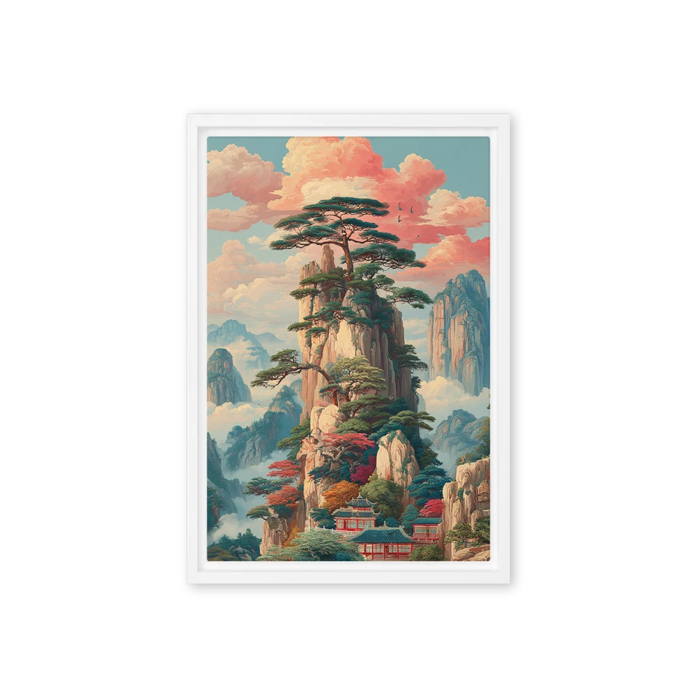 Sovereign Cliffs of Shanshui | Art Print