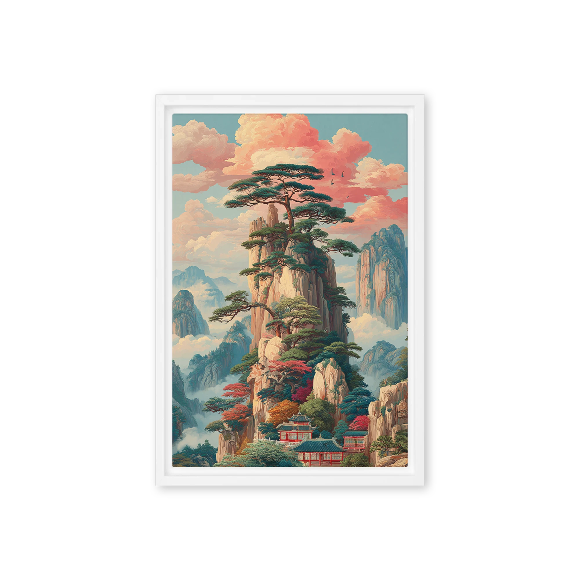 Sovereign Cliffs of Shanshui | Art Print