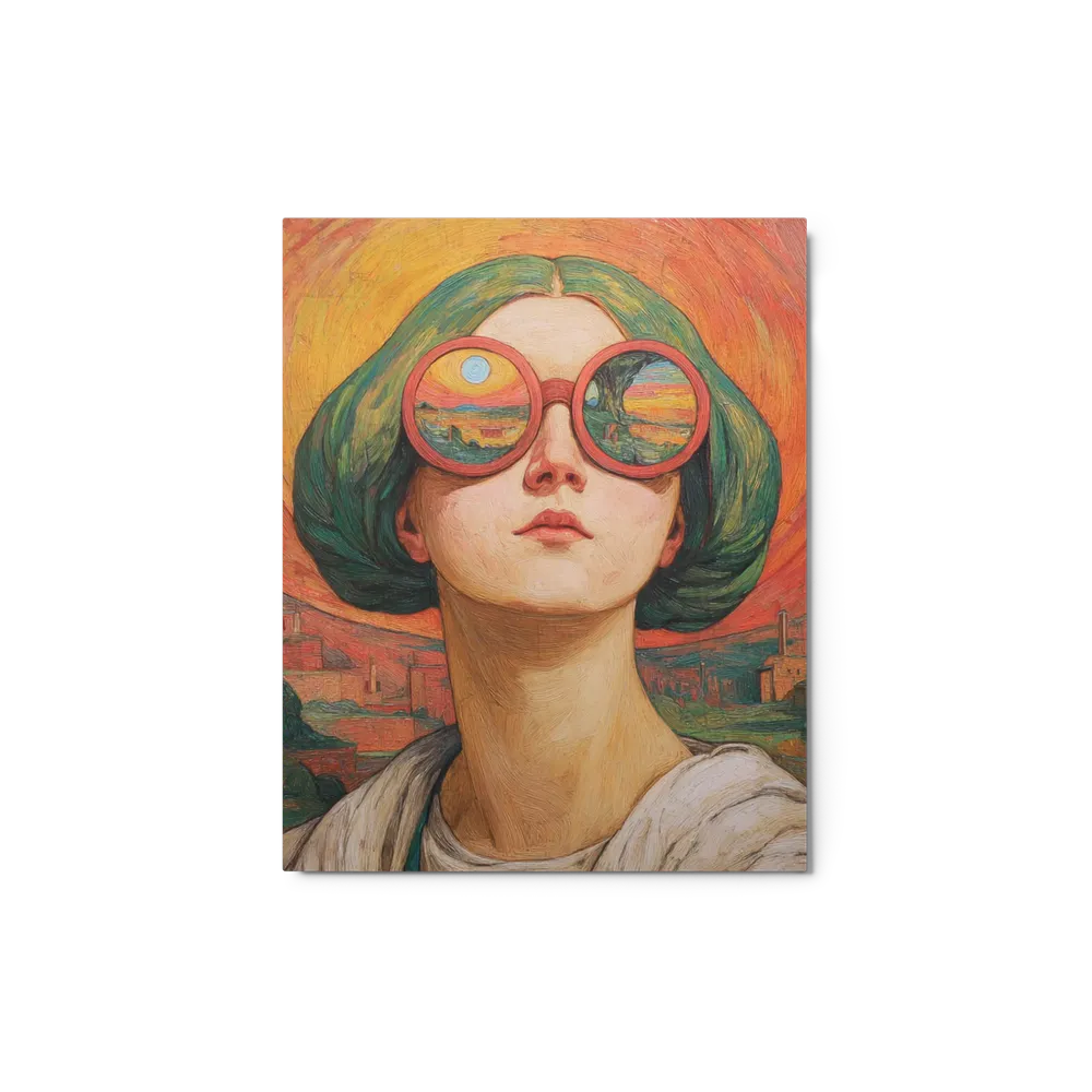 Reflective Gaze Portrait | Art Print