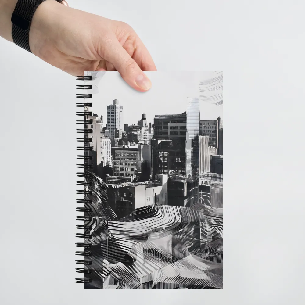 Urban Distortion 
 Spiral Notebook | 140 pages