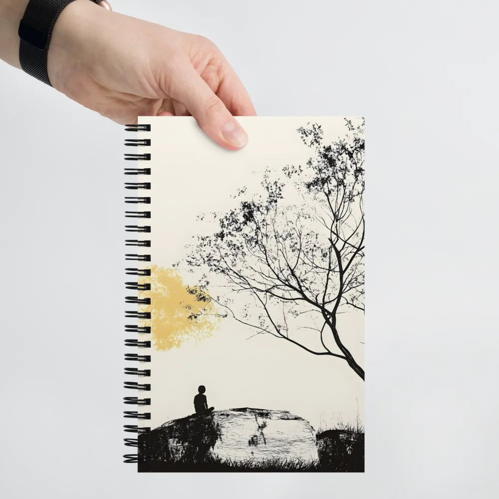 Under the Golden Sentinel 
 Spiral Notebook | 140 pages