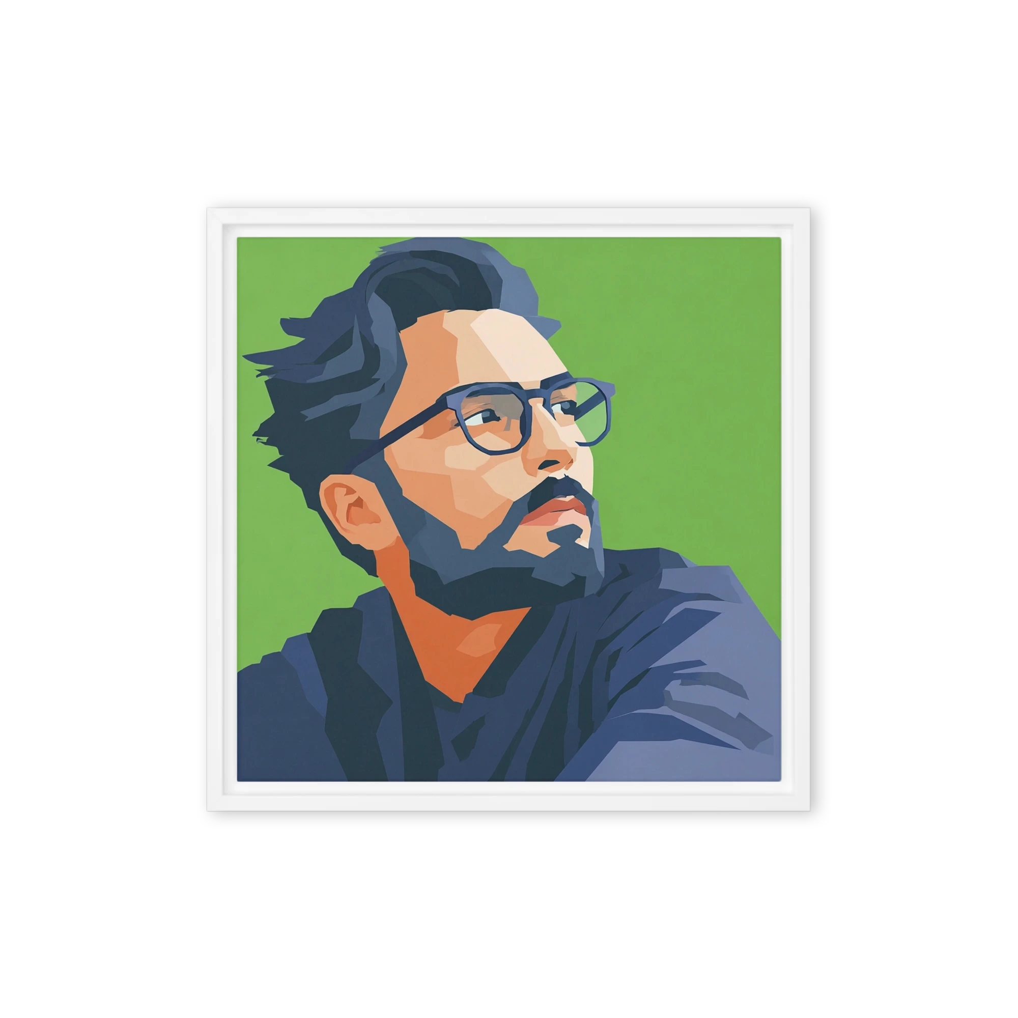 Vector Man Portrait | Art Print