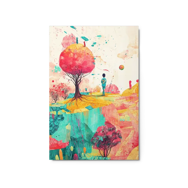 The Wanderer's Vivid Dream | Art Print