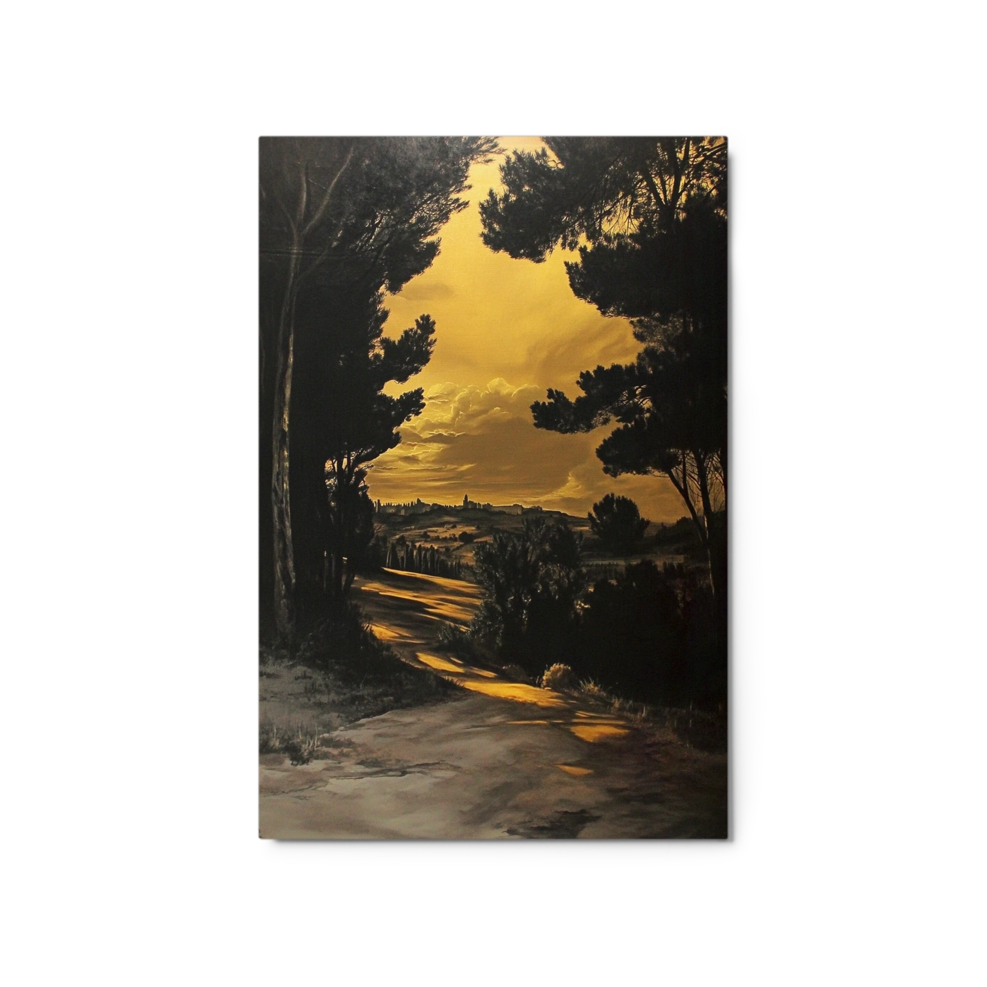 Serene Landscape Oil Painting