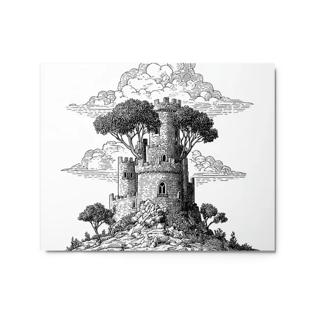 Hilltop Keep | Art Print