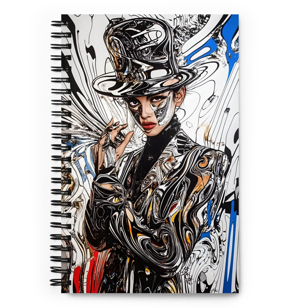 Echoes of Fluidity 
 Spiral Notebook | 140 pages