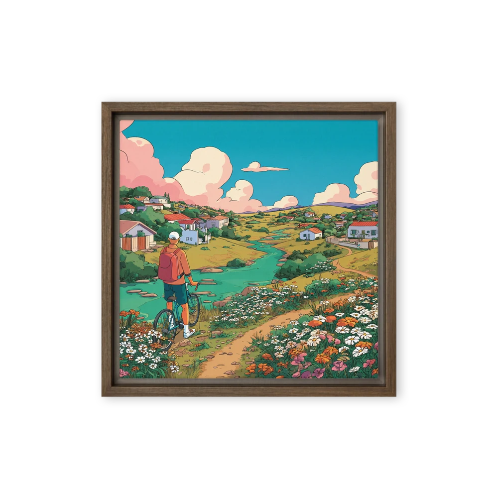 Overlooking the Valley | Art Print