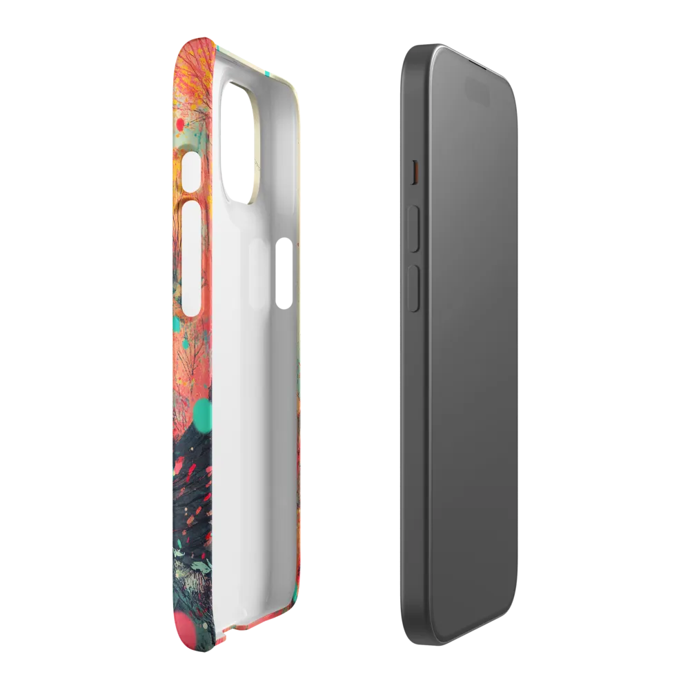 Outlook over the Painted Town | Phone Case
