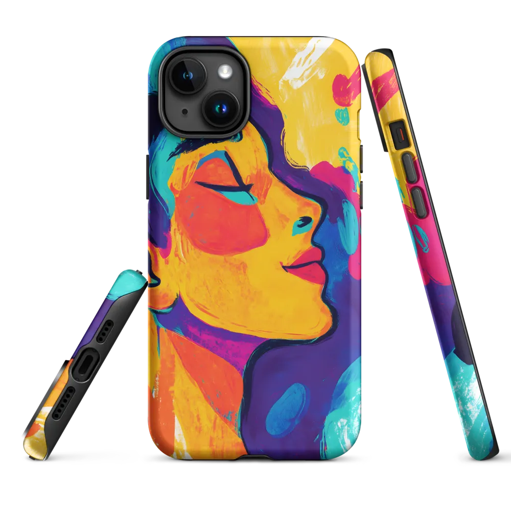 Emotive Brushstroke Profile | Phone Case