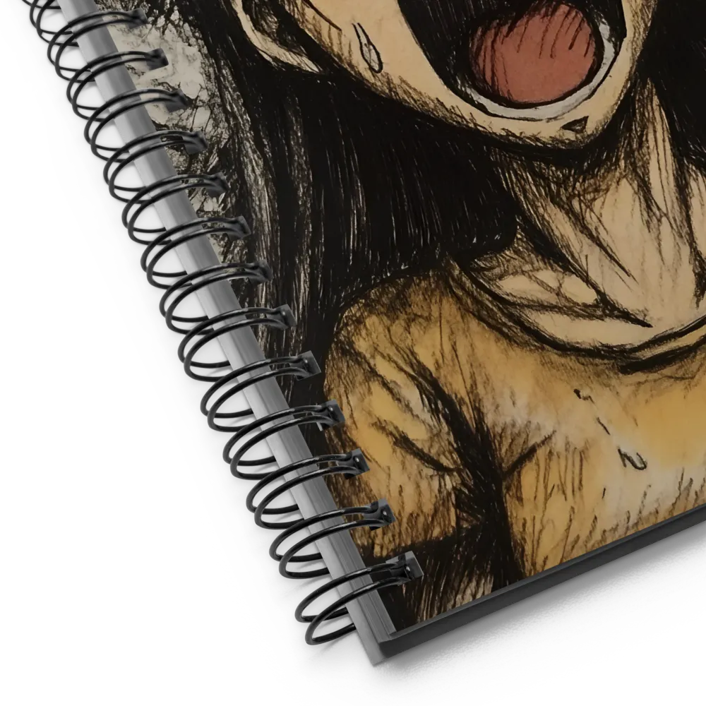 The Scream of Youth 
 Spiral Notebook | 140 pages