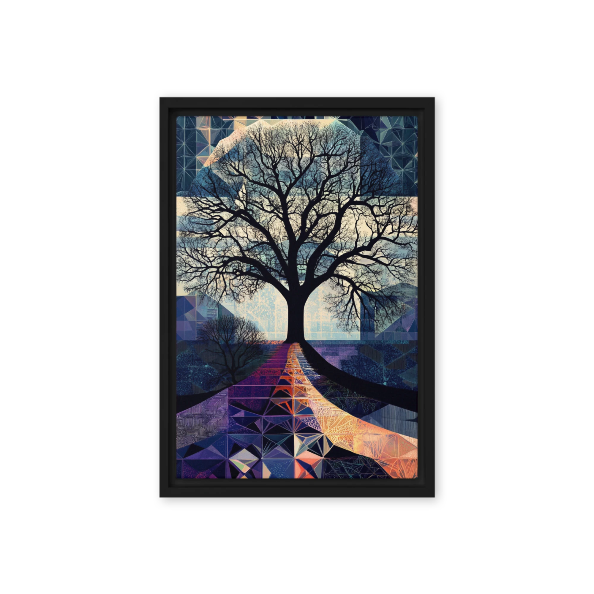 The Geometric Ascent | Art Print