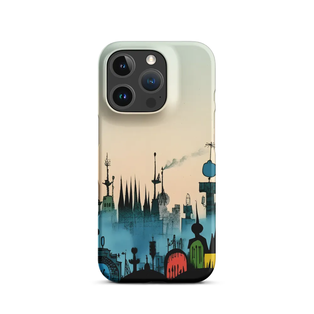 Stylized Cityscape Illustration | Phone Case
