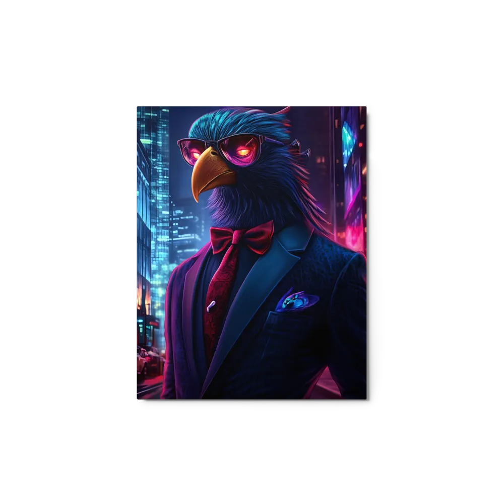 Neon Nocturne 
 Canvas | 26″x 26″