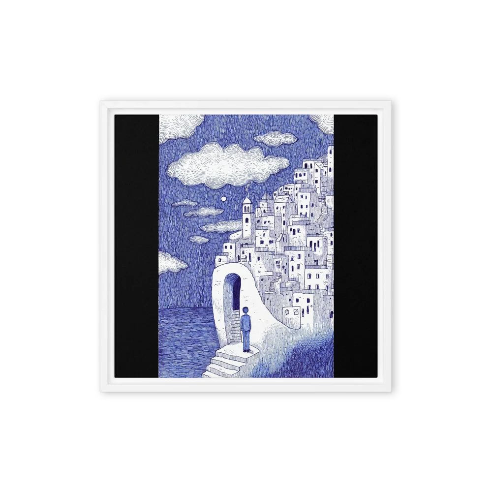 The Cliffside Sanctuary | Art Print