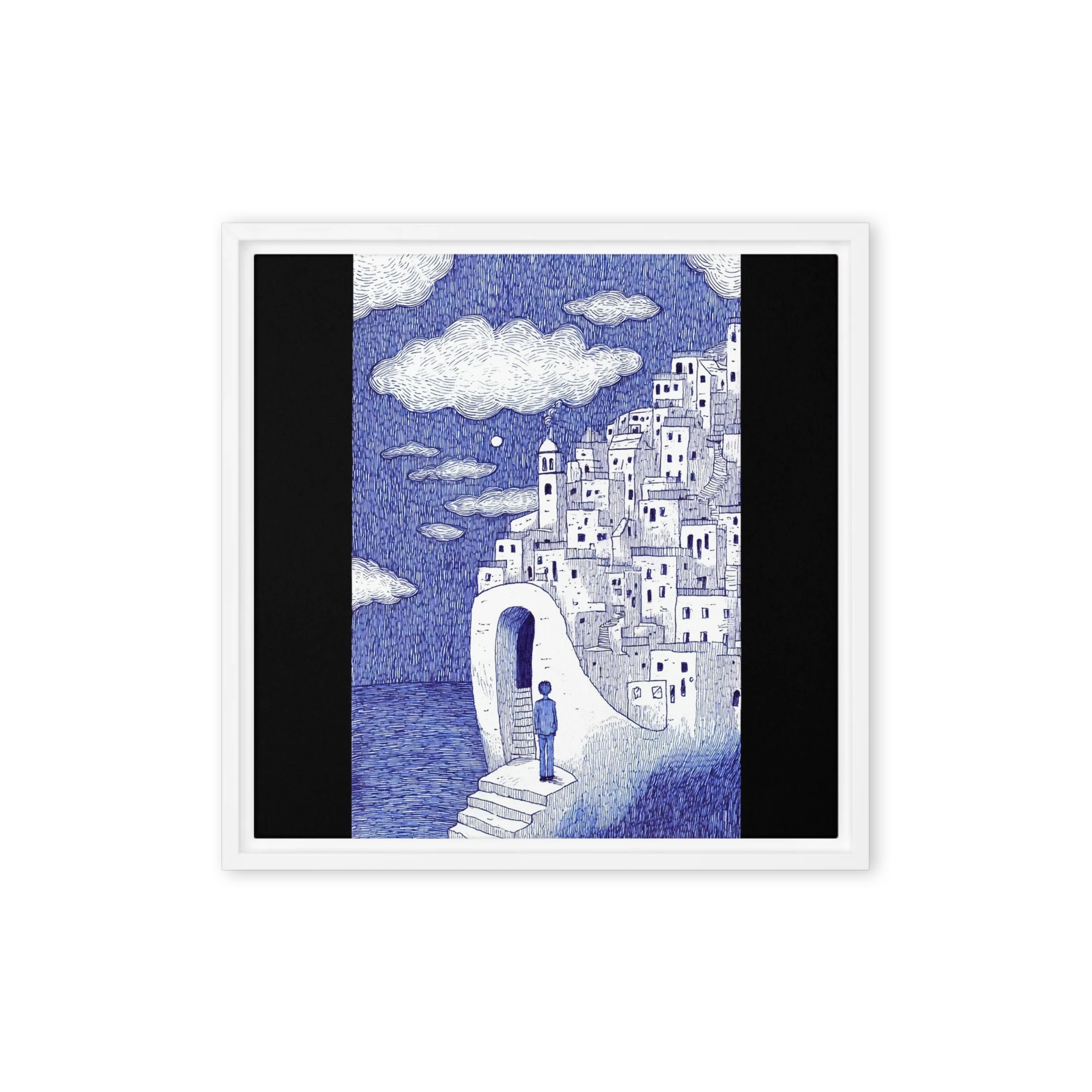 The Cliffside Sanctuary | Art Print