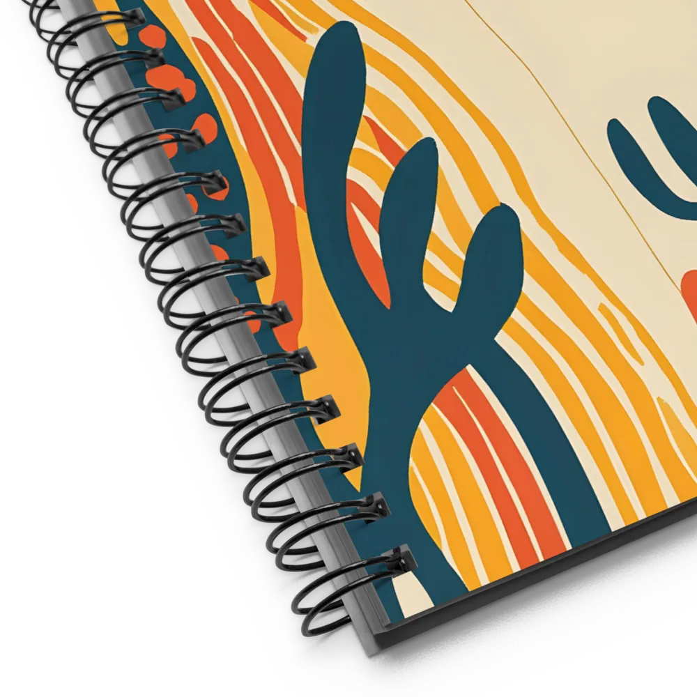 The Abstract Horse 
 Spiral Notebook | 140 pages