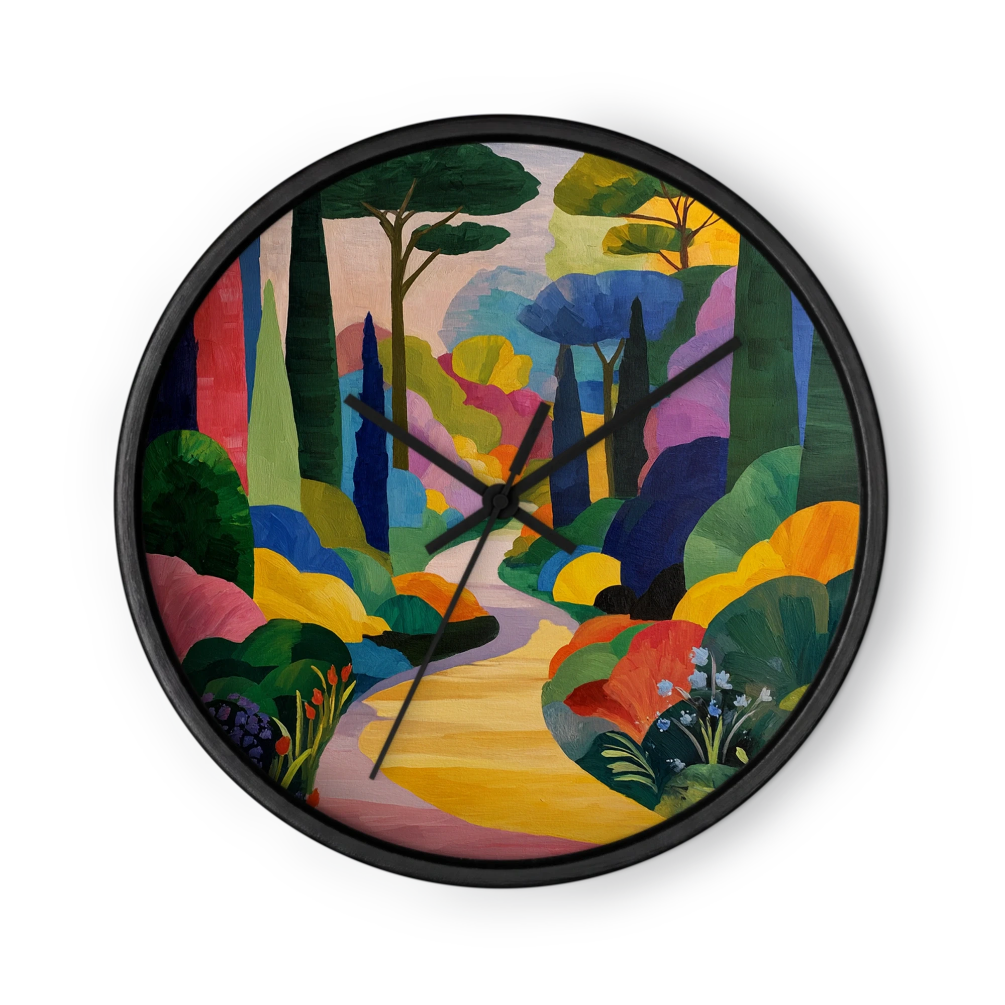 The Winding Garden Path