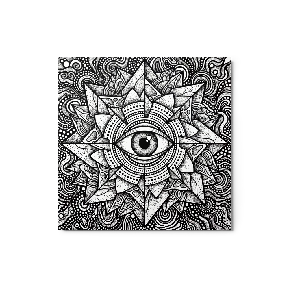 Cosmic Eye Mandala | Art Print
