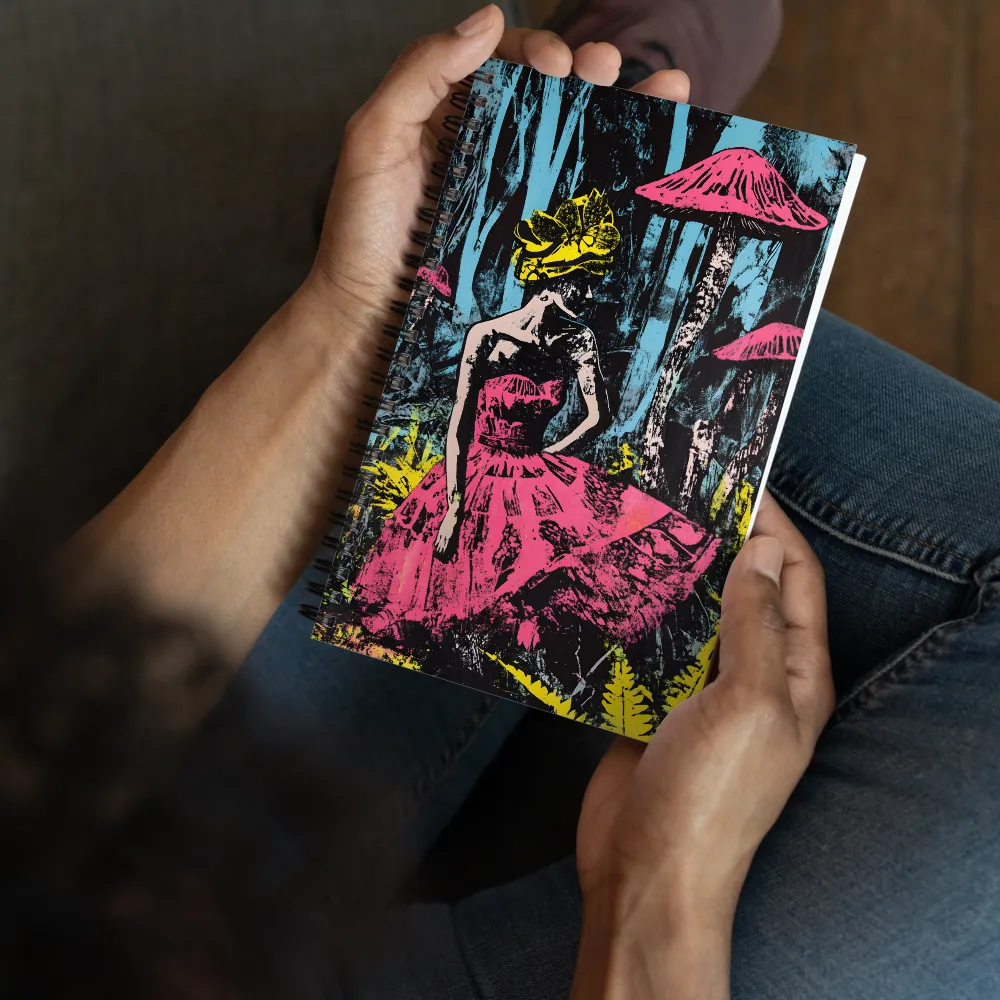 Forest Dream Ballerina 
 Spiral Notebook | 140 pages