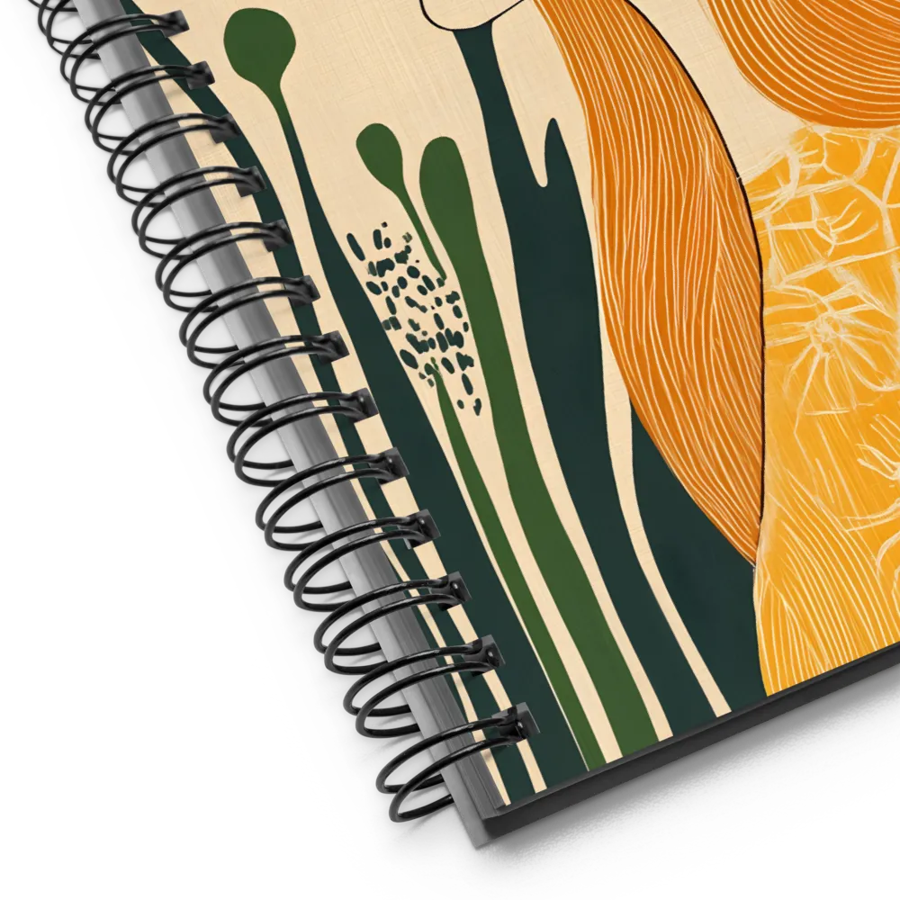 Whispering Woods Woman 
 Spiral Notebook | 140 pages