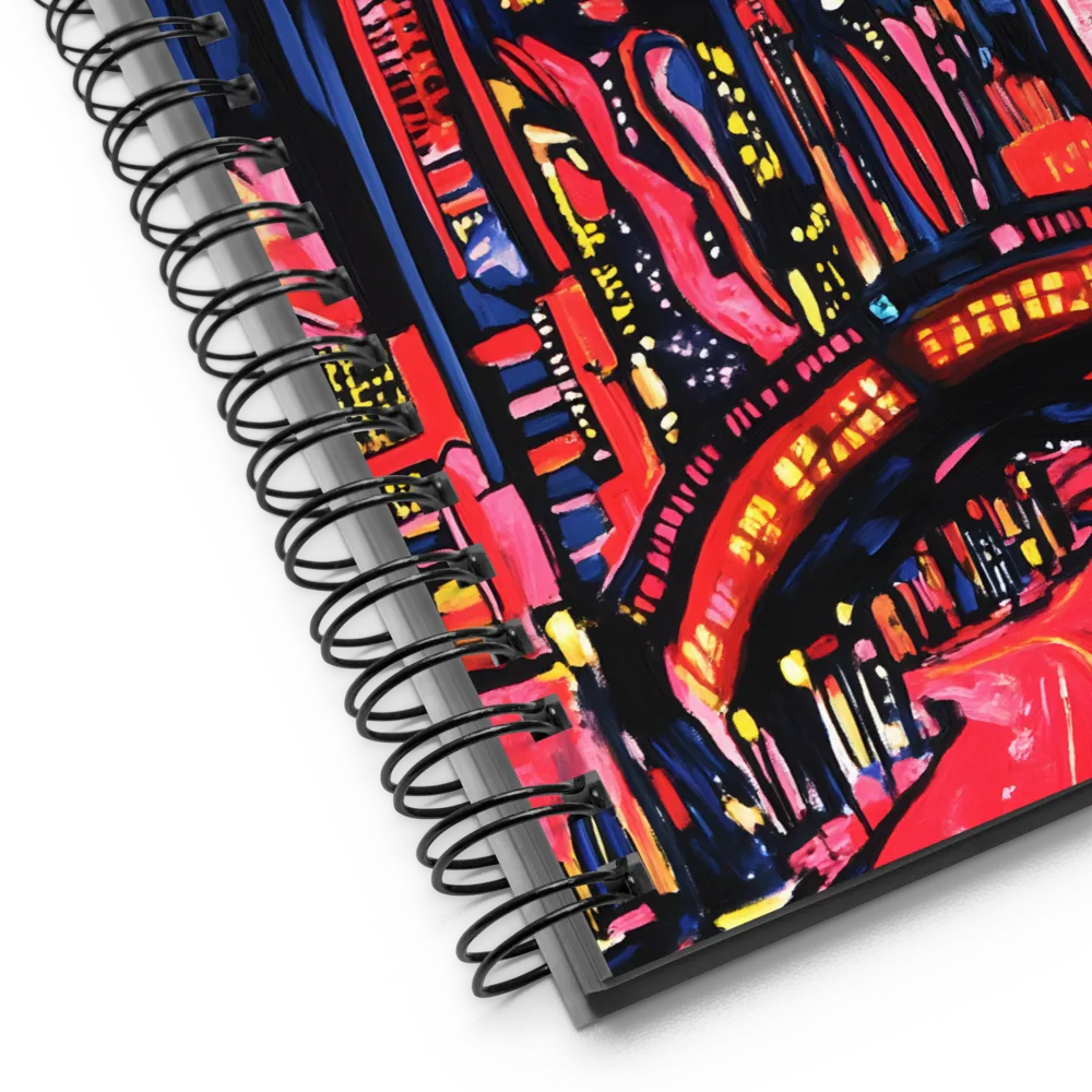 Urban Moonlight Dream 
 Spiral Notebook | 140 pages