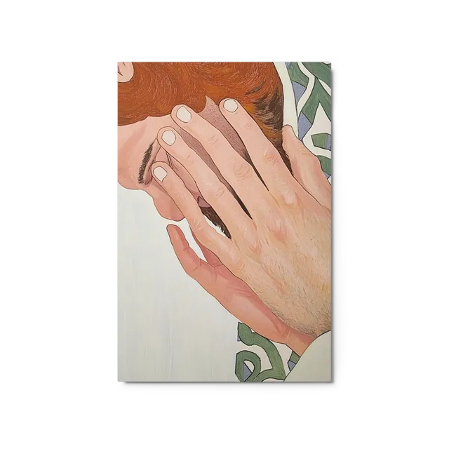 Hand Over Face | Art Print