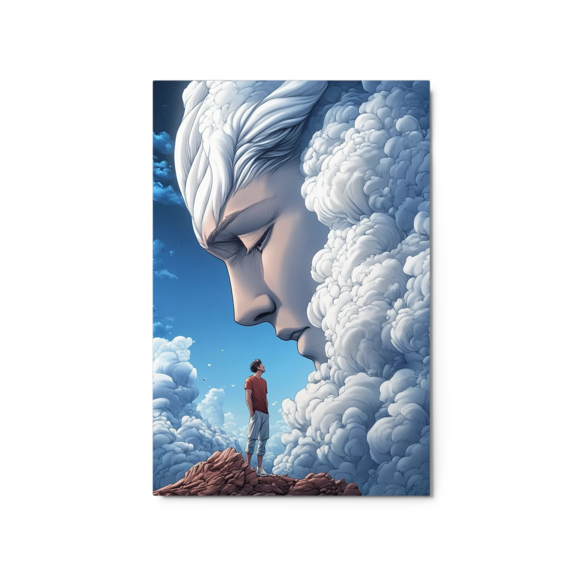 Surreal Cloud Portrait