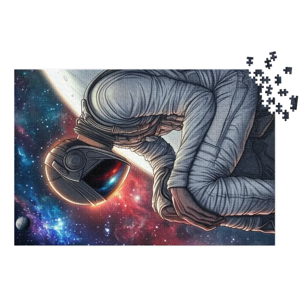 Cosmic Solitude 
 Jigsaw Puzzle in Tin Box