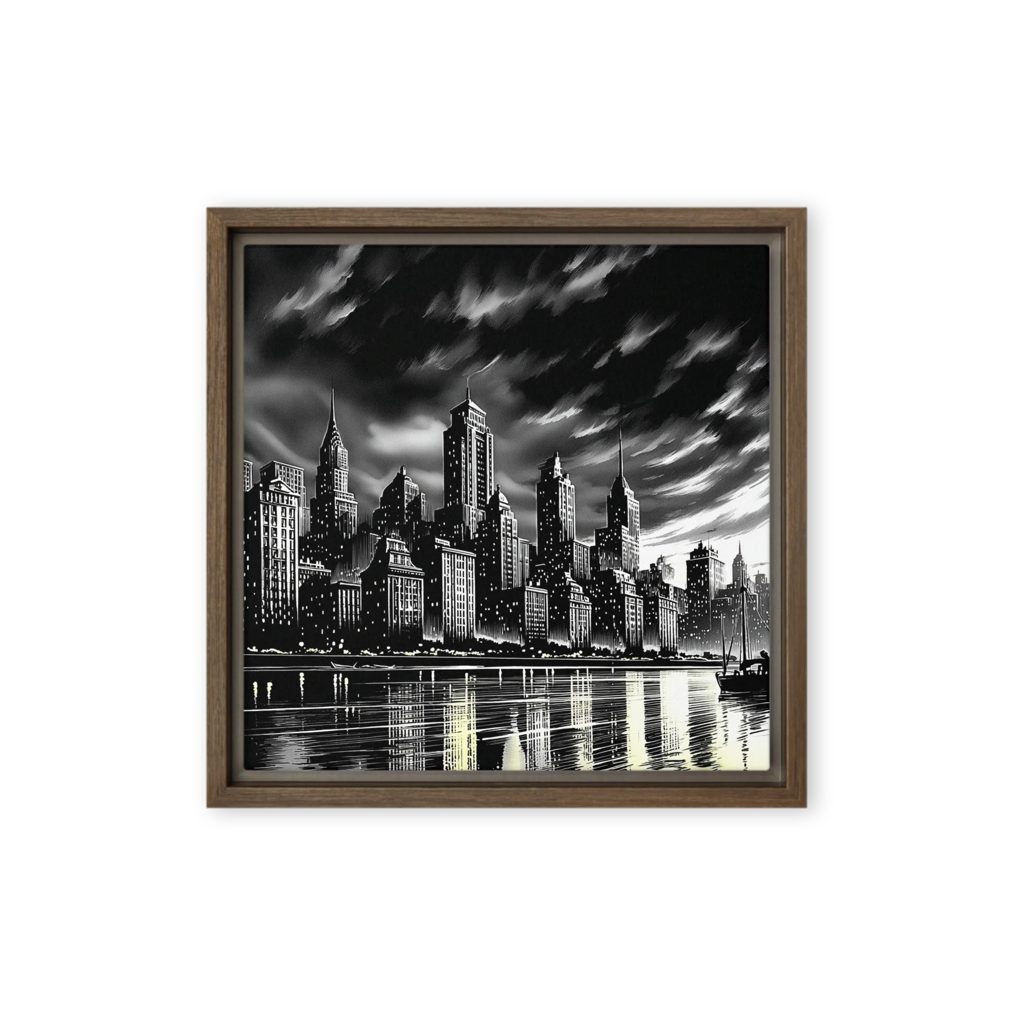 Midnight Over Manhattan | Art Print