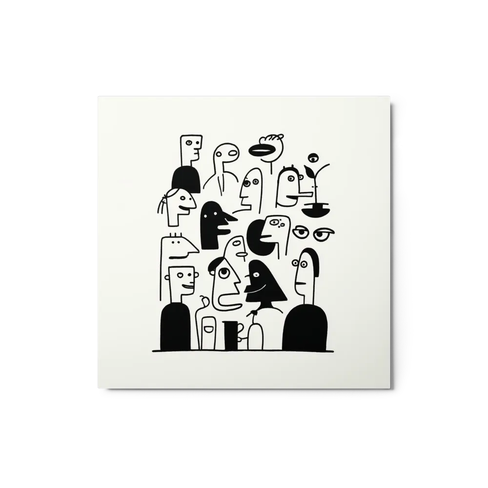 Crowd of Expressions | Art Print