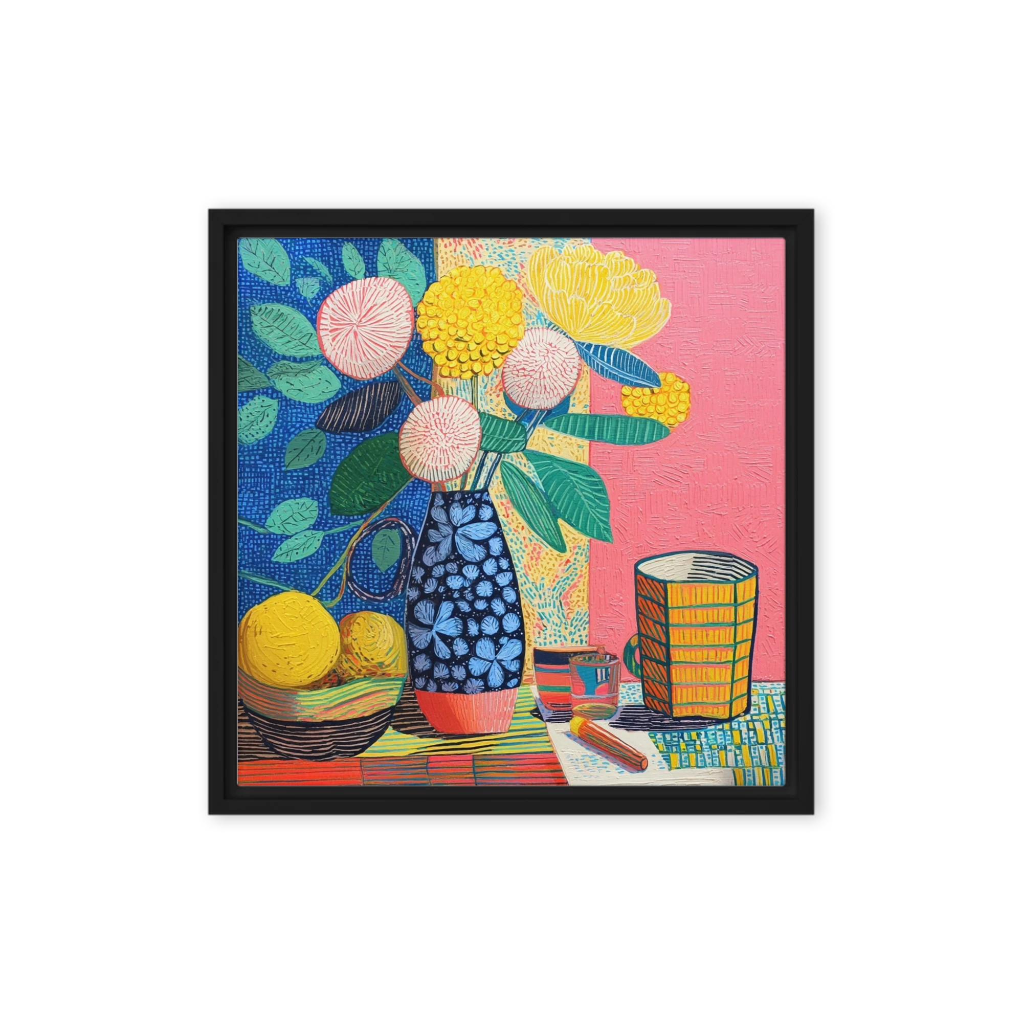 Vibrant Floral Still Life | Art Print