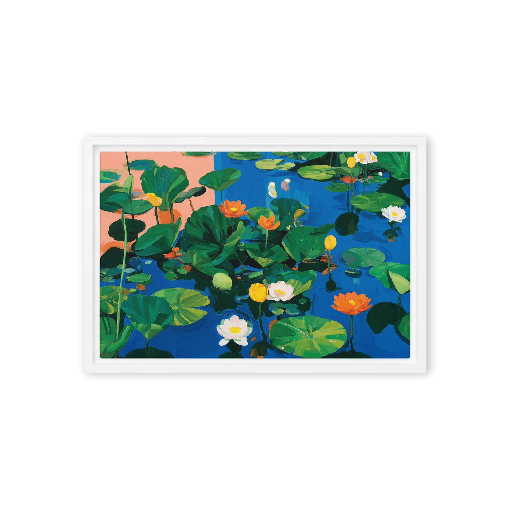 Serene Lily Pond