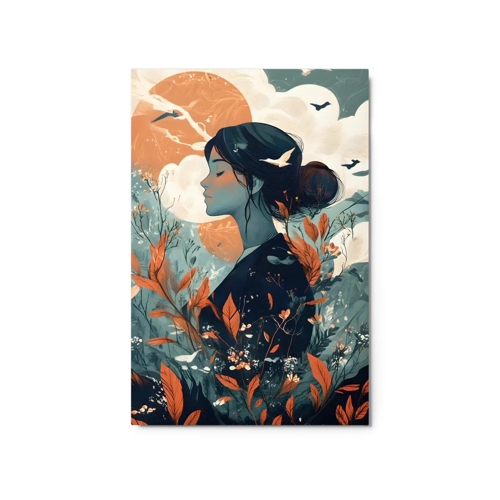 Serene Floral Reverie | Art Print
