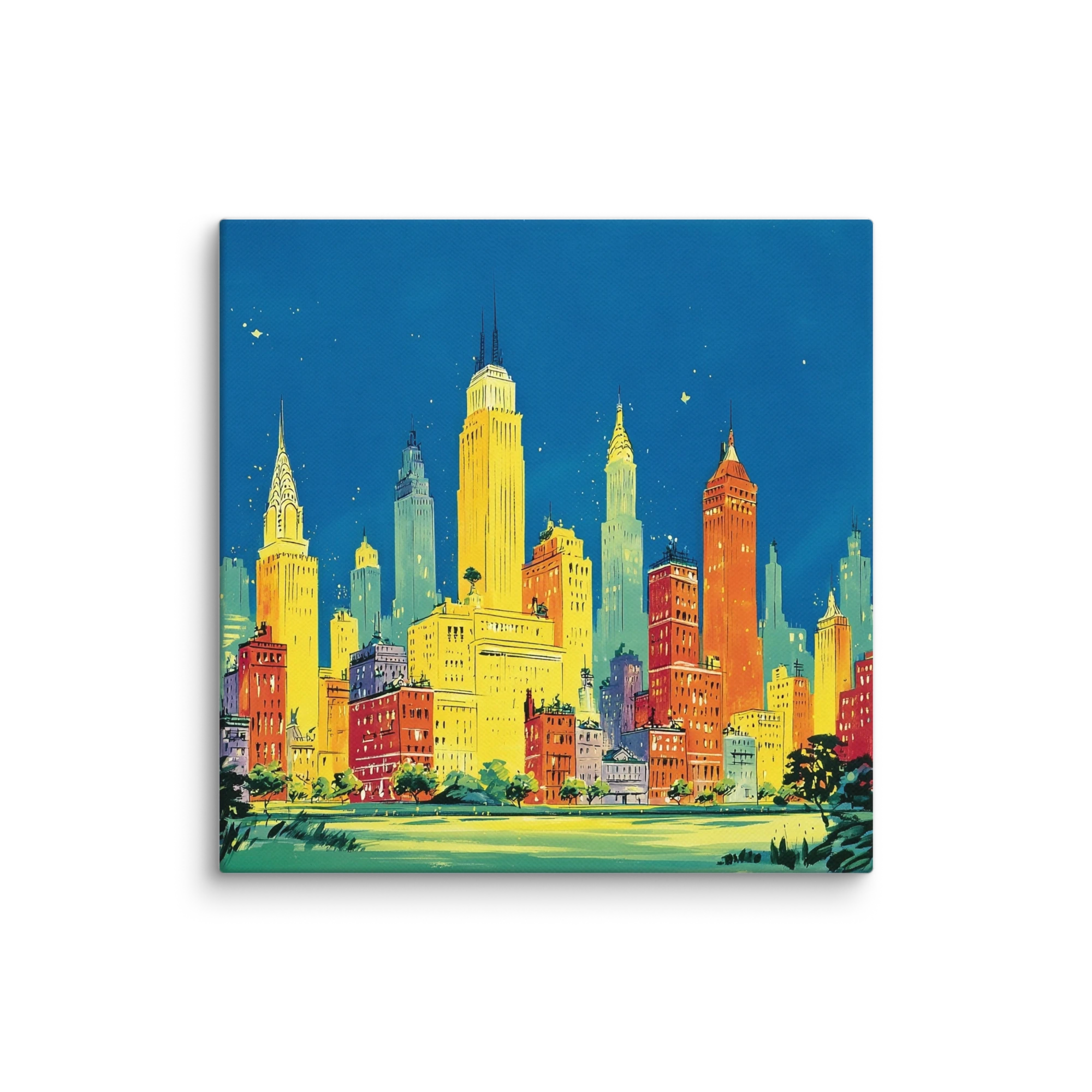 Mid-Century Storybook Whimsy Wall Art — Mid-Century Storybook