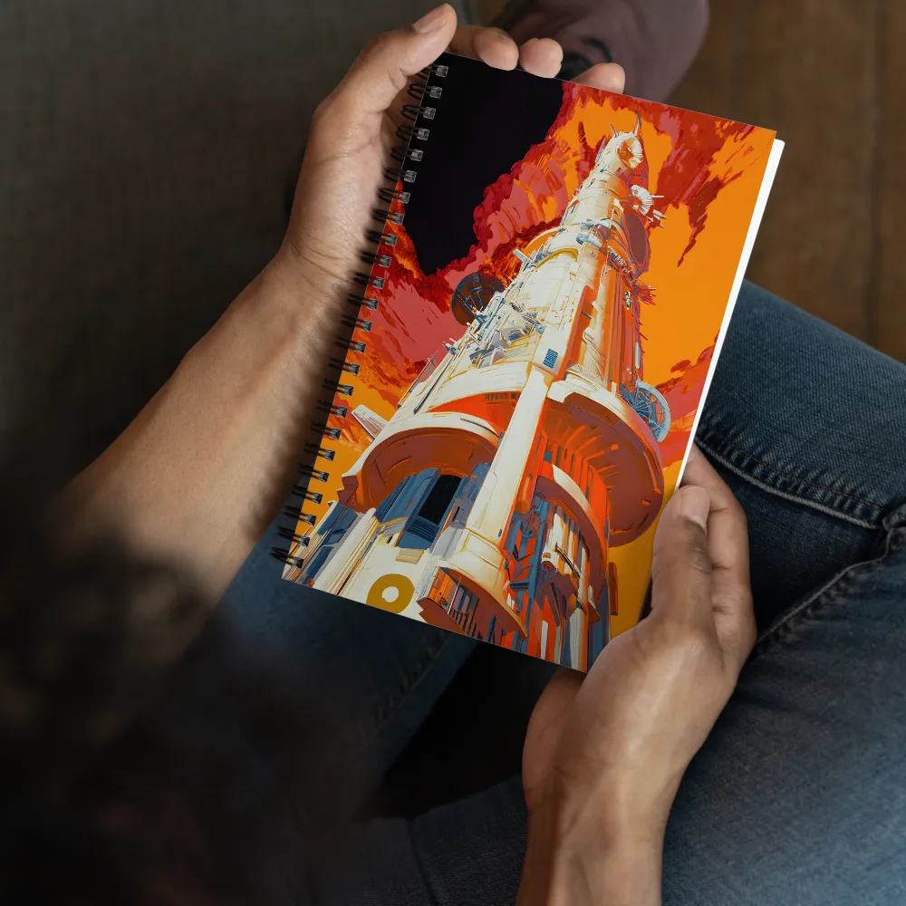 Ascending Horizon 
 Spiral Notebook | 140 pages
