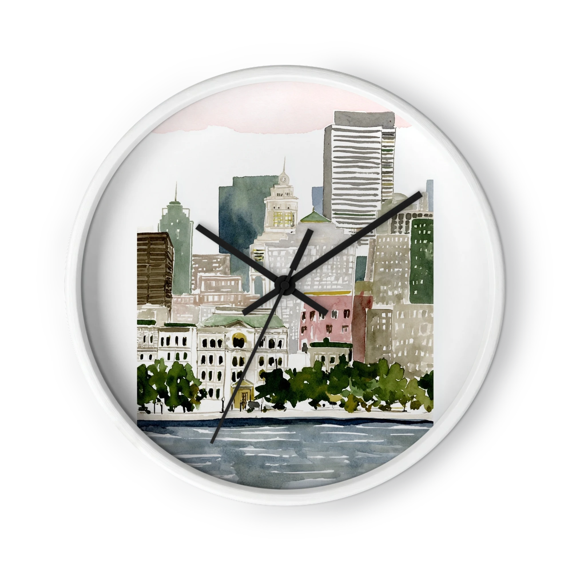 Waterfront Cityscape